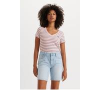 Levi's Perfect V-Neck, Mujer, Cool Stripe Chalk Pink, XXS