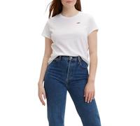 Levi's Perfect Tee, T-Shirt para Mujer, Blanco, XL