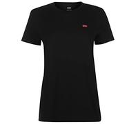 Levi's Perfect Tee, T-Shirt para Mujer, Mineral Black, M