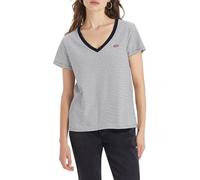 Levi's Perfect V-Neck, Mujer, Annalise Stripe Cloud Dancer, XL