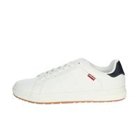 Levi's Piper, Zapatillas Hombre, Blanco (Regular White), 40 Eu