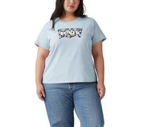 Levi's® Plus Camiseta 'Perfect' marino / azul claro / amarillo pastel / blanco XXL marino / azul claro / amarillo pastel / blanco