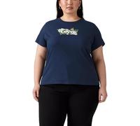 Levi'S Pl tee Plus P2 Daisy BW Fill Nav