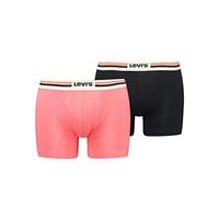 Levi's Placed Sportwear Logo Boxer Calzoncillos Tipo, Combo Rosa, S para Hombre