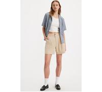 Levi's Pleated Short Beige Talla: W23 | Pantalones Cortos Outlet | Mujer | Marrón