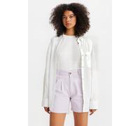 Levi's Pleated Trouser Short Lavender Blue Talla: W27 | Pantalones Cortos Outlet | Mujer | Azul