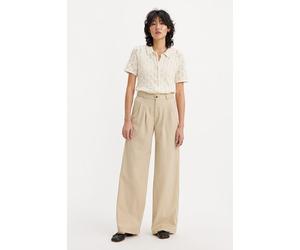 Levi's Pleated Wide-leg & Flared Jeans Pant Beige Talla: W32L32 | Pantalones Outlet | Mujer | Marrón