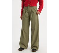 Levi's Pleated Wide Leg Trousers Talla: W24L30 | Pantalones Rectos Outlet | Mujer