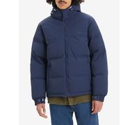 Levi's Plumífero de hombre acolchado con capucha y cierre con cremallera. Azul marino M