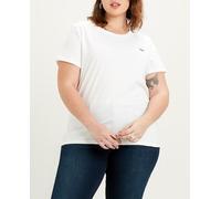 Camiseta de manga corta con logotipo delante Mujer Talla 44/46. Color Blanco