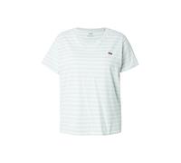 Levi's PL The tee T-Shirt, Emily Stripe Pale Bl XXL Plus Mujer