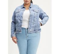 Levi's Plus Cazadora vaquera de mujer talla grande, lavado claro.. Azul claro 50/1X