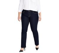 Levi's Plus Size 314 Shaping Straight Vaqueros, Dark Indigo - Flat Finish, 42 Mujer