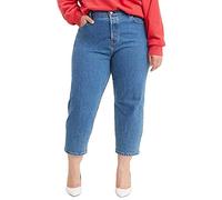 Levi's Plus Size 501 Crop Vaqueros Tallas Grandes Mujer Jazz Jive Stonewash (Azul) 24