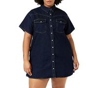 Levi's Plus Size Elowen Western Dress Tallas Grandes Mujer Indigo Rinse (Negro) XXL