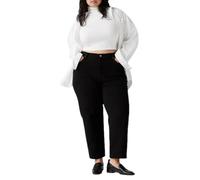 Levi's Plus Size Ribcage Straight Ankle, Mujer, Black Sprout, 20 M