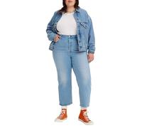 Levi's Plus Size Ribcage Straight Ankle, Mujer, Light Indigo Worn In, 20 M