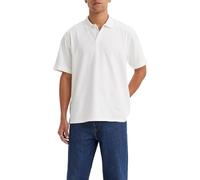 Levi'S Polo de Corte Vintage para Hombre, Blanco Brillante, M