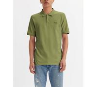 Levi's Polo de hombre de manga corta liso fit slim. Verde oscuro M