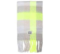 Levi's Pop of Plaid Scarf, Amarillo neón, Talla única para Mujer