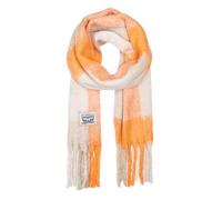 Levi's Pop of Plaid Scarf, Naranja Fluorescente, Talla única para Mujer