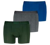 LEVIS Premium Bóxer, Blue/Grey Melange, S (Pack de 3) de los Hombres