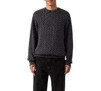 Levi'S Presidio Crew Cable Rib Pirate Black GD, Cable Rib Pirate Bla, S