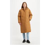 Levi's Puffer Single Breasted Coat Brown Talla: L | Abrigos con Cierre de Botón Outlet | Mujer | Marrón
