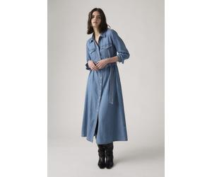 Levi's Quincey Long Sleeve Maxi Dress Talla: XS | Vestidos Maxi Outlet | Mujer