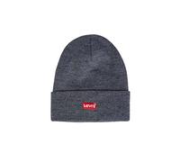 Levi's Red Batwing Embroidered Beanie, Gorro de Punto Hombre, Gris (Regular Grey), Talla Única