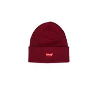 Levi's Red Batwing Embroidered Beanie, Gorro de Punto Hombre, Rojo (Dark Bordeaux), Talla Única