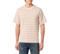 Levi's Camiseta Red Tab Vintage Tee Rheem Overdye Stripe, cuello redondo manga corta