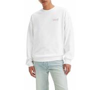 Levi's Relaxd Graphic Crew, Hombre, Original Batwing Crew White+, XS
