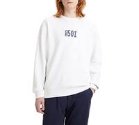Levi's Relaxd Graphic Crew, Hombre, White, XS