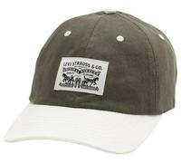 Levi's Relaxed Dad Heritage Cap, Negro, Un, Verde Oliva, M