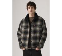 Levi's Relaxed Fit Plaid Sherpa Trucker Jacket Talla: S | Chaquetas de Invierno Outlet | Hombre