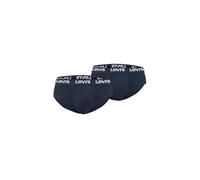 Levi'S Repeat Logo Boxer Briefs (Paquete de 3) Hombre, Azul Navy, M