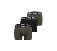 Levi'S Repeat Logo Boxer Briefs (Paquete de 3) Hombre, Kaki Combo, S