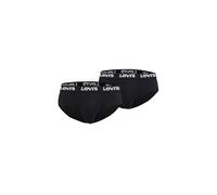 Levi'S Repeat Logo Slip (Paquete de 2) Hombre, Negro, S