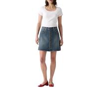Levi's Retro Button Front Falda, Eight Track Skirt, 26W Mujeres