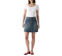 Levi's Retro Button Front Falda, Eight Track Skirt, 31W Mujeres