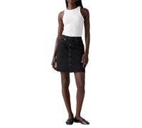 Levi's Retro Button Front Skirt Falda, Open Mind, 32W Mujeres