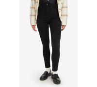 Levi's Retro High Skinny Jeans Black Talla: W24L28 | Vaqueros Skinny Outlet | Mujer | Negro