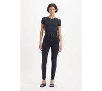Levi's Retro High Skinny Jeans Black Talla: W31L28 | Vaqueros Skinny Outlet | Mujer | Negro