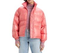 Levi's Retro Puffer Caviar Chaqueta, Italian Rose, XS De Las Mujeres