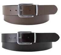 Levi's Reversible Classic Belt, Cinturón clásico reversible de los hombres, DARK BROWN, 80