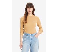 Levi's Rib Crew Sweater Tan Wool Like Talla: M | Outlet | Mujer |