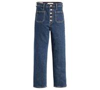 Levi's Ribcage Bells Dark Indigo - Worn IN, Sonoma Walks, 32W x 32L