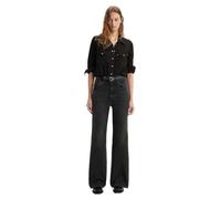 LEVI'S ® Vaquero 'Ribcage Bells' negro denim 27x30 negro denim