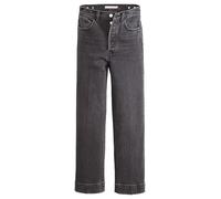Levi's Ribcage STR ANK Tailored Jeans, Off Topic Clean, 28W x 29L Mujeres